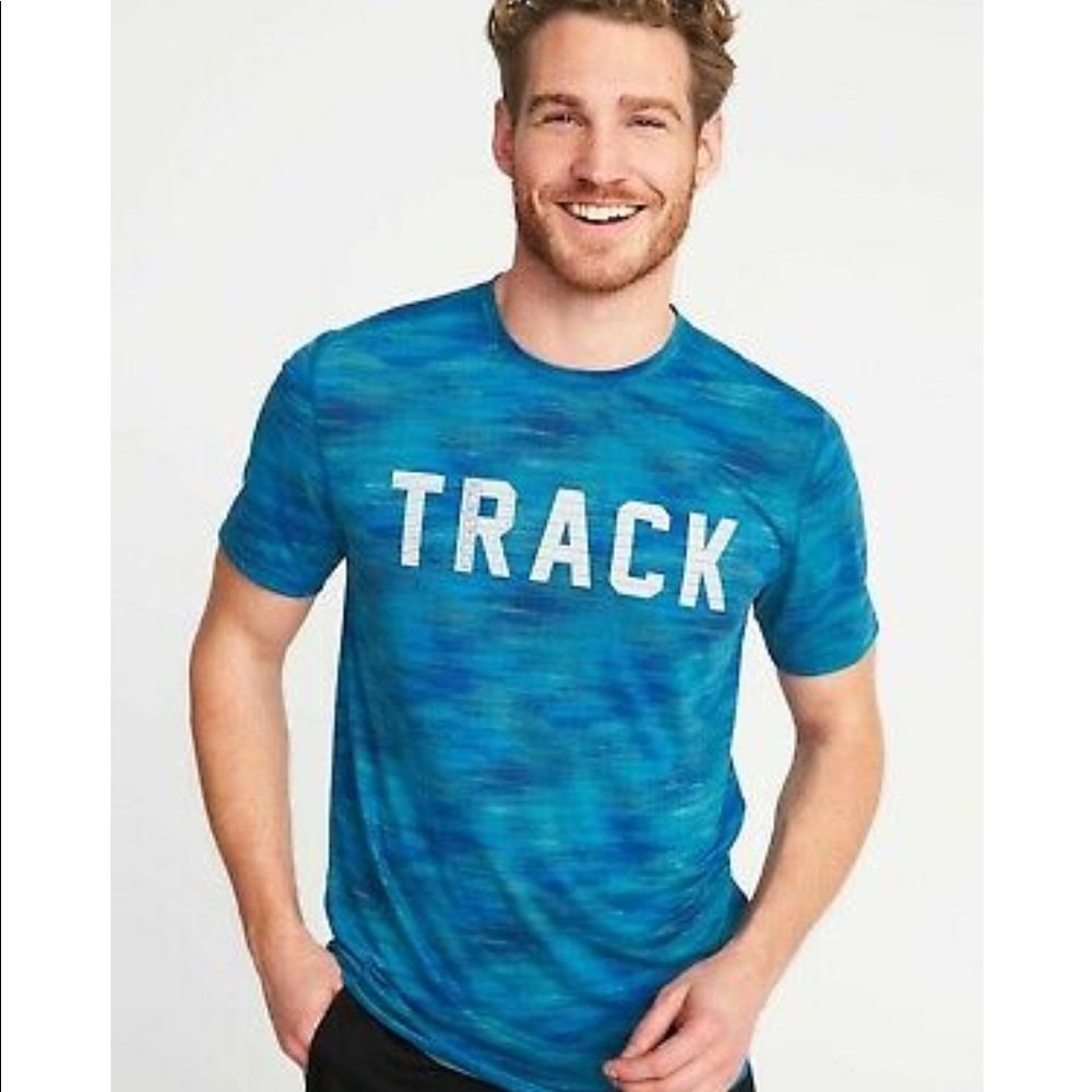 Old Navy Active "Track" Men's Performance T-Shirt